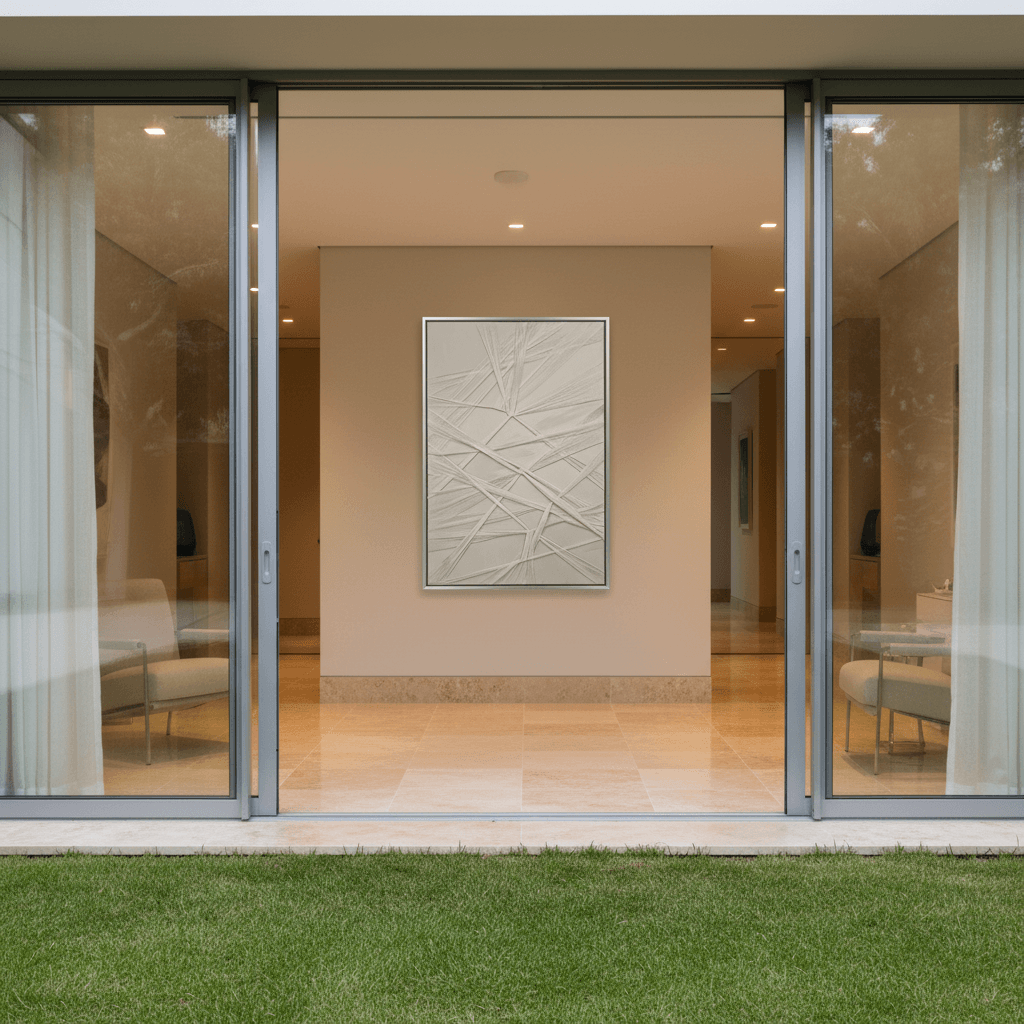 abstract ivory wall art Abu Dhabi