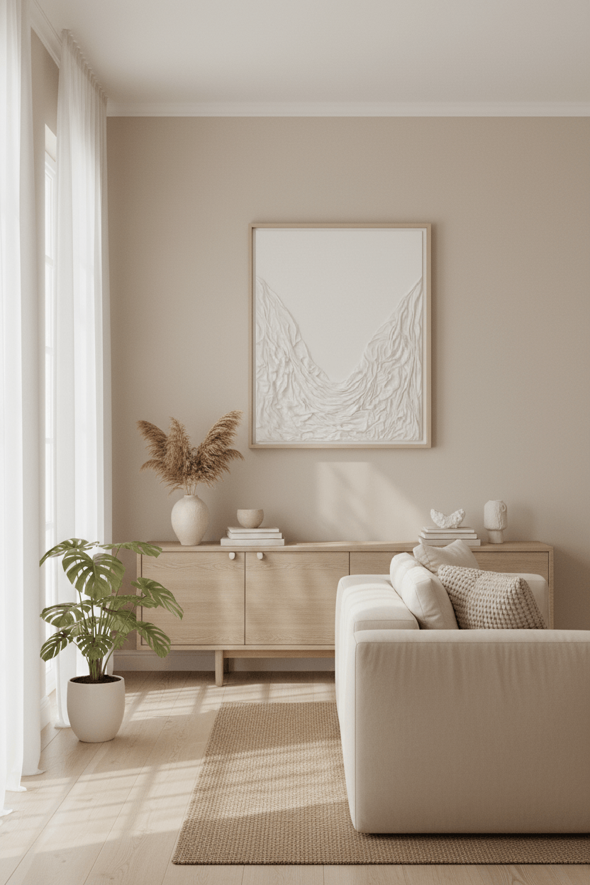 Floating art frame