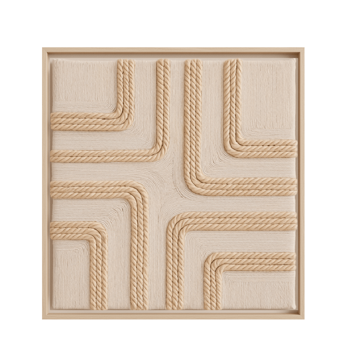 Roped Roads 60 × 60 cm