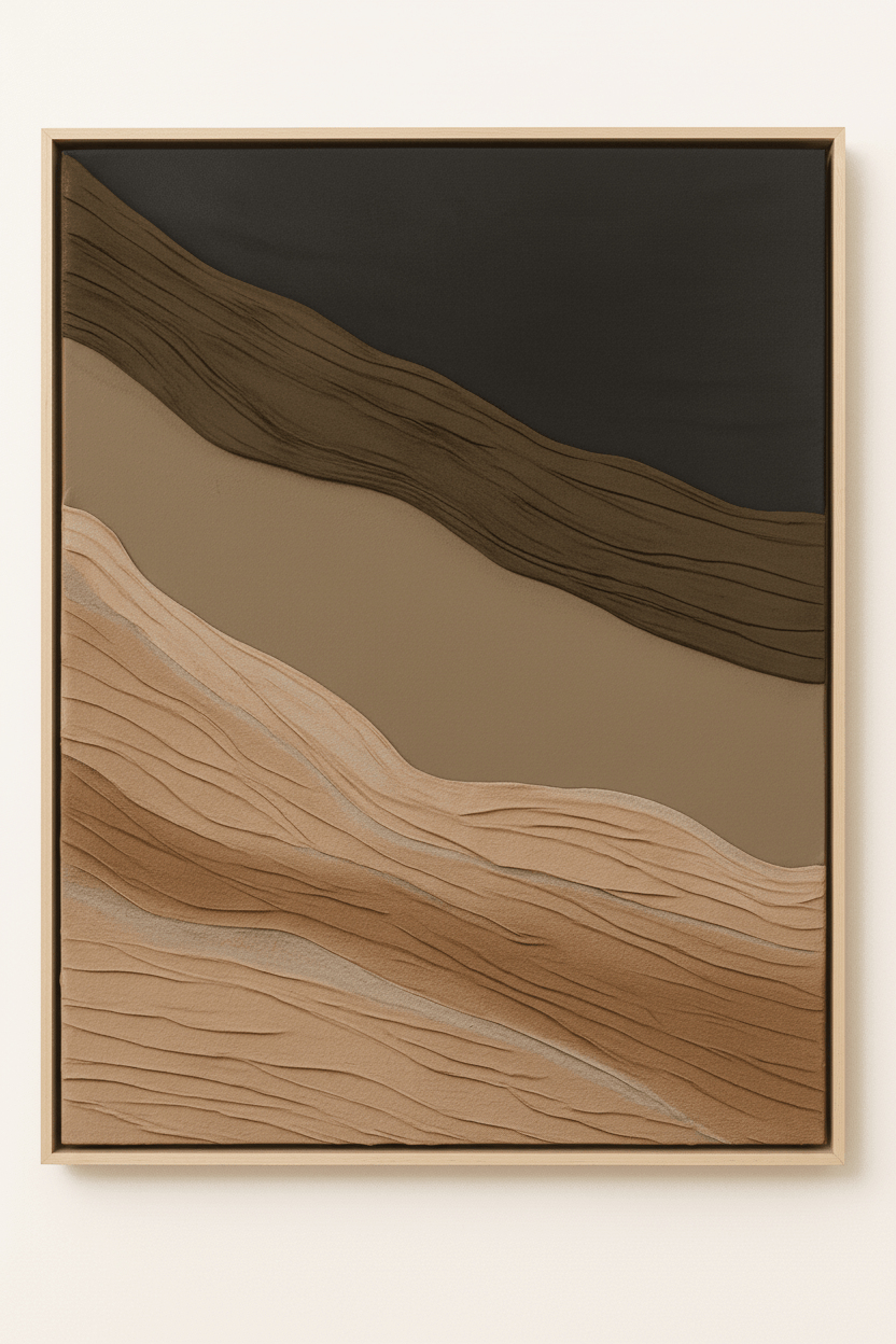 Luxury Volcano themed wall art Dubai