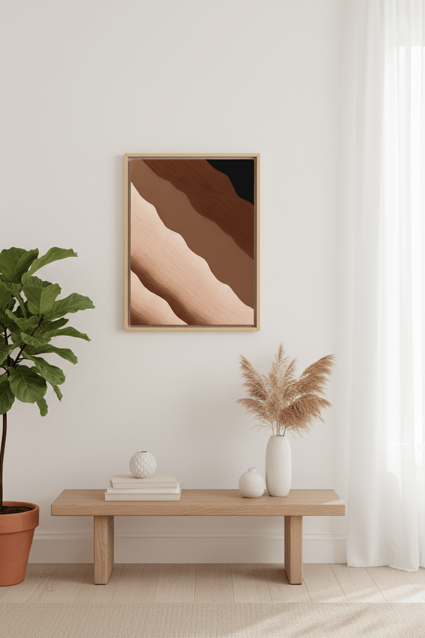Earthen Wilderness 80 × 60 cm