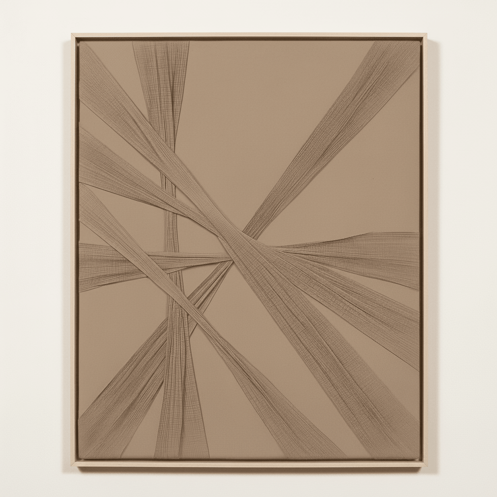 Tangled Earth 100 x 76 cm