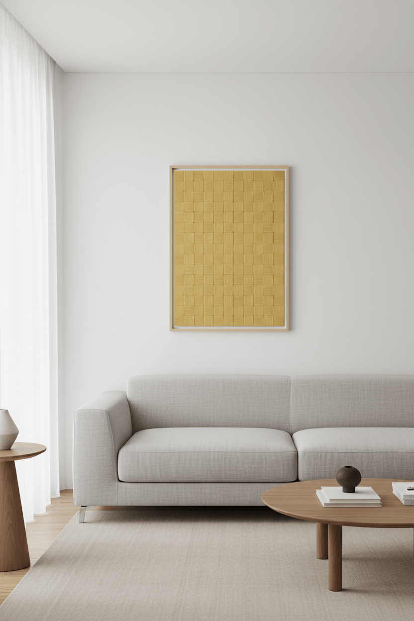 Artisan-crafted macrame wall decor