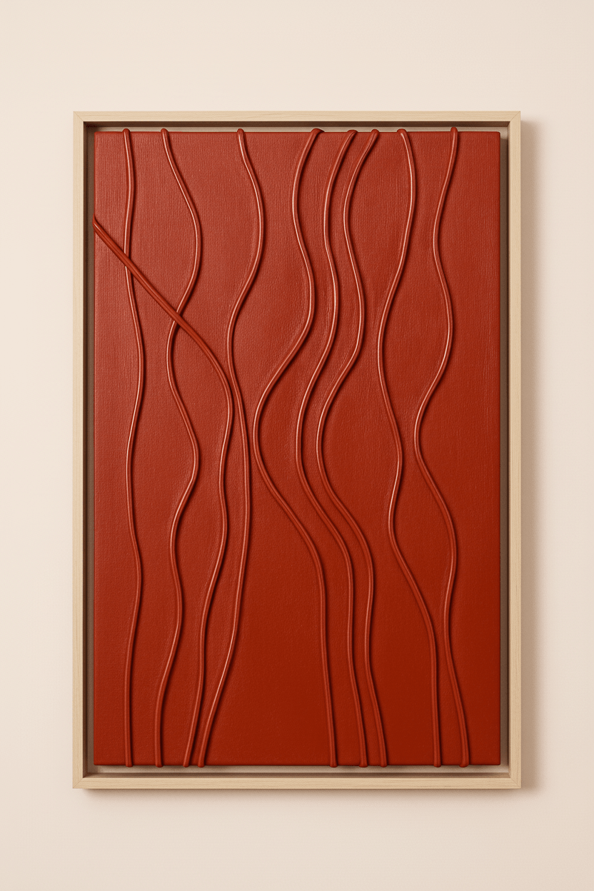Scarlet Riviera 80 × 60 cm