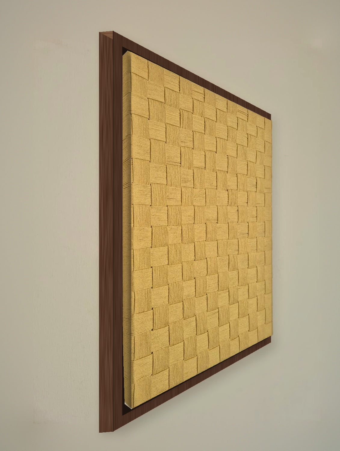 Handcrafted artwork of Cottage Topology 80×60cm