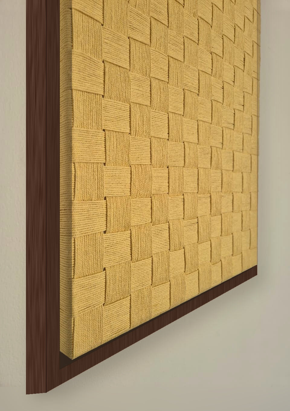 Handcrafted artwork of Cottage Topology 80×60cm