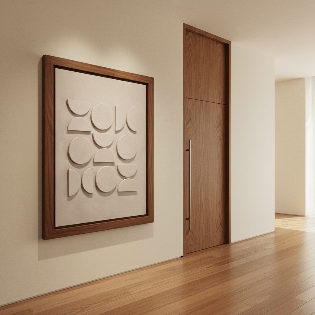 Soft Symmetry – Premium Interior Design Art Dubai