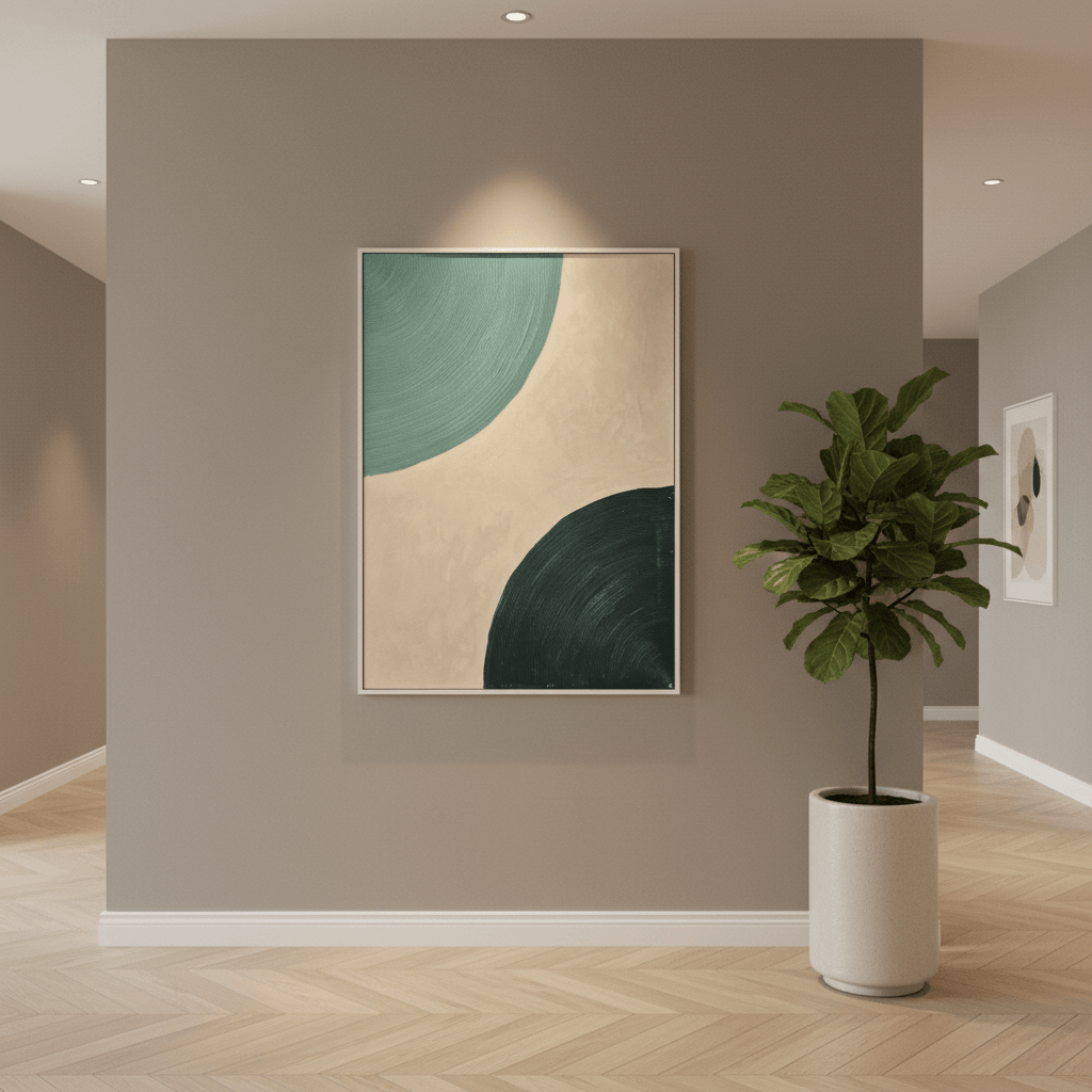 Timeless Terrain – Handcrafted Textured Art for Interiors UAE 100 × 76 cm (A)