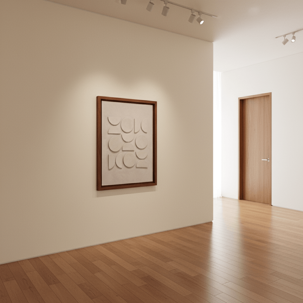 Soft Symmetry – Premium Interior Design Art Dubai