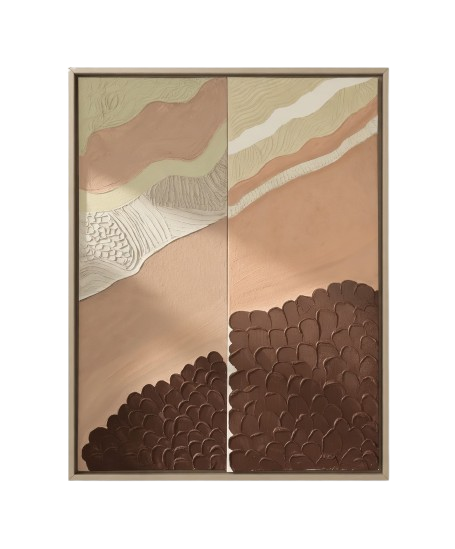 Silent Geological Flow & Strata of the Earth Art work (A,B)