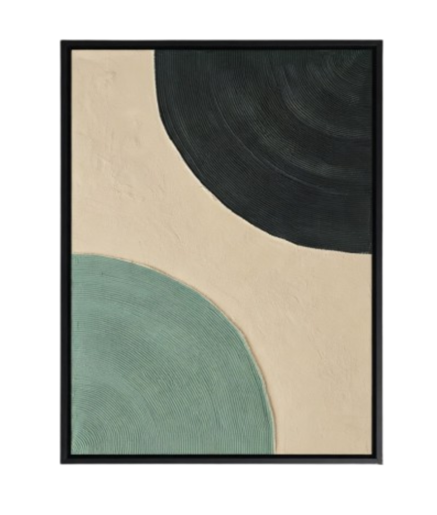 Timeless Terrain – Handcrafted Textured Art for Interiors UAE 100 × 76 cm (A)