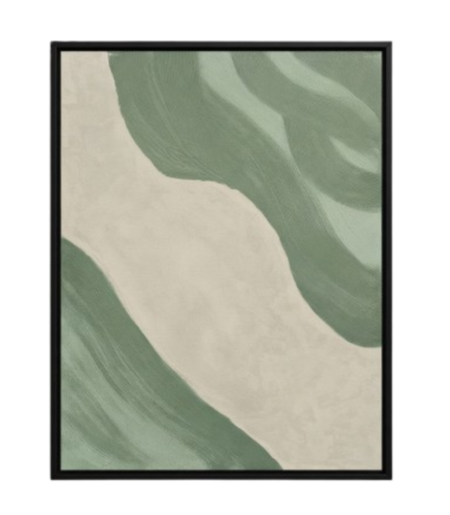 Veins of the Valley – Nature Inspired Modern Canvas Art UAE 100 × 76 cm