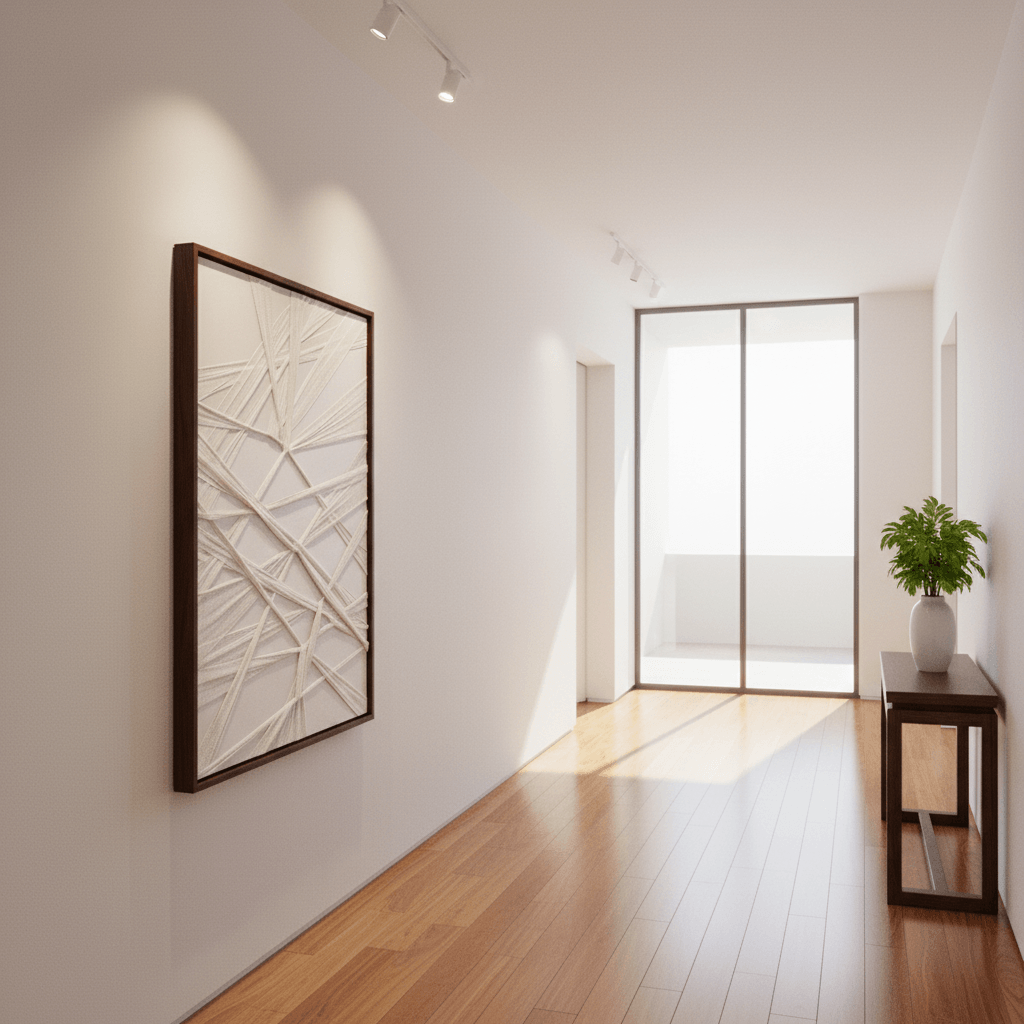 handcrafted frameless wall art UAE