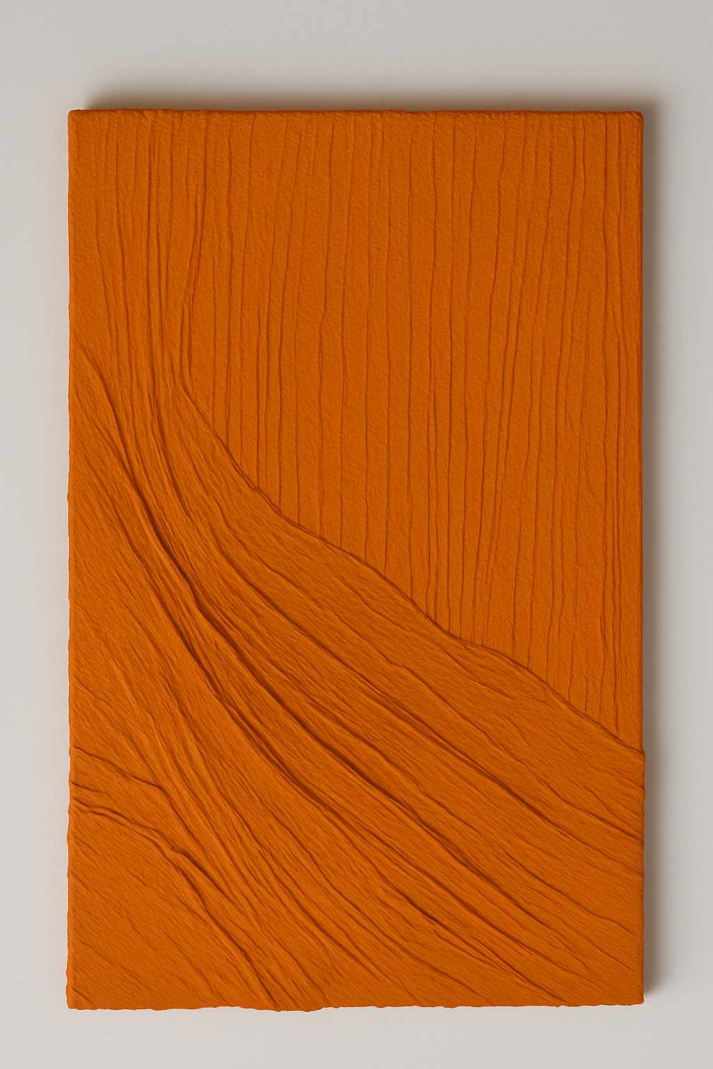 Crumpled Pumpkin 80 × 60 cm