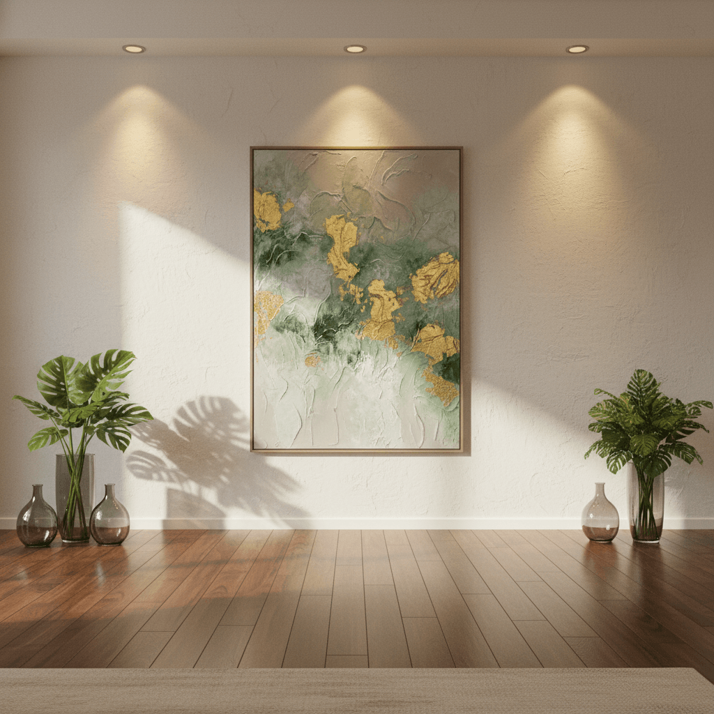 modern abstract art for dining room