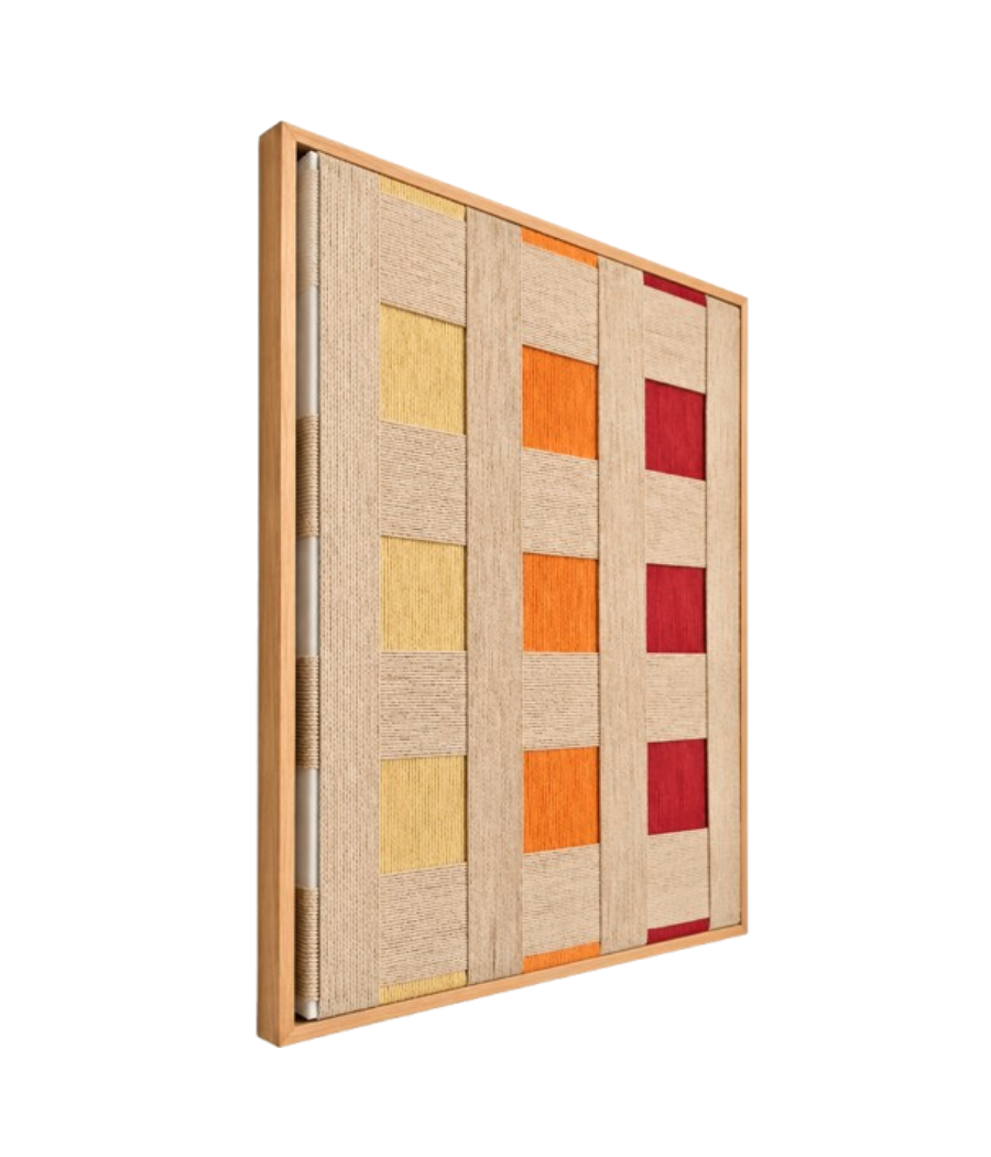 Sun's Own Weave Handcrafted Macramé Wall Art | 80 × 60 cm