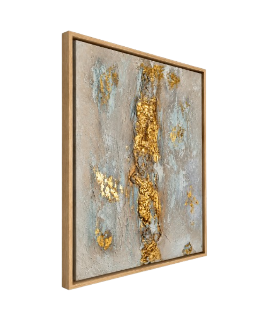 Whispers of Gold – Premium Home Decor Art 100 × 76 cm
