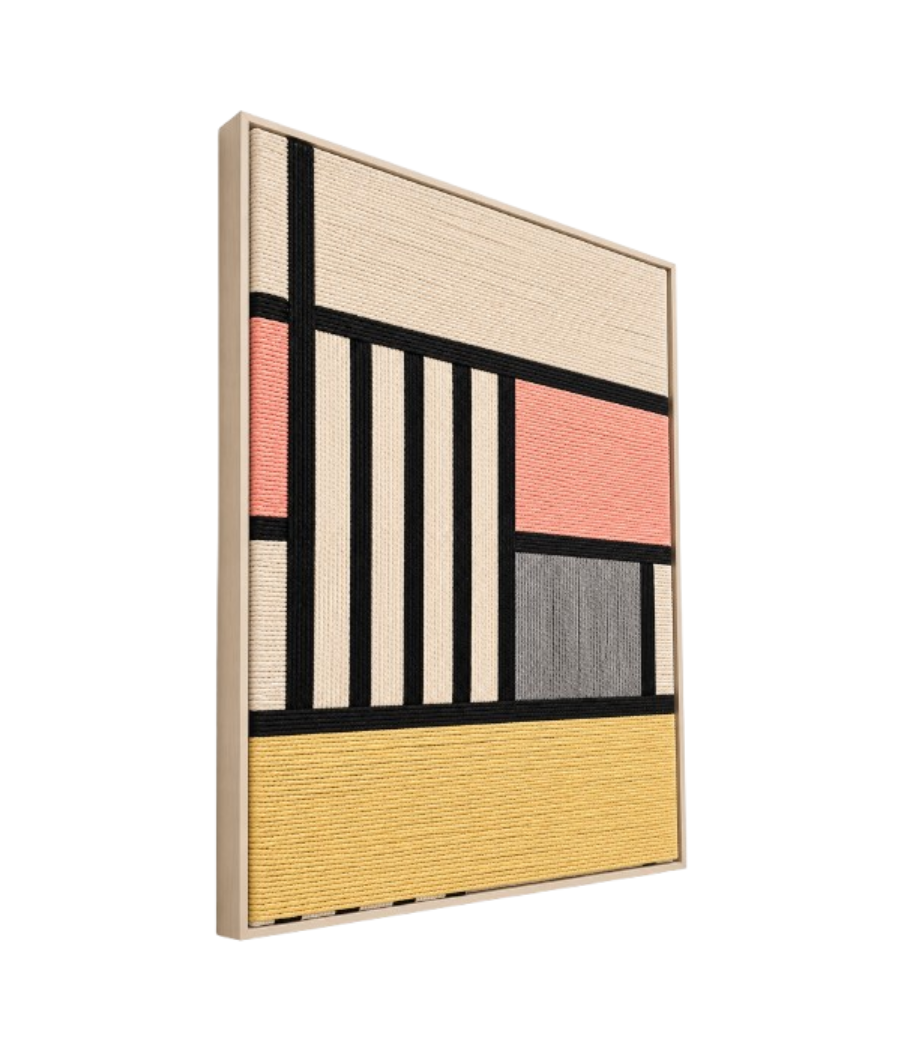 Parallel Echoes Luxury Handcrafted Wall Art 80 × 60 cm