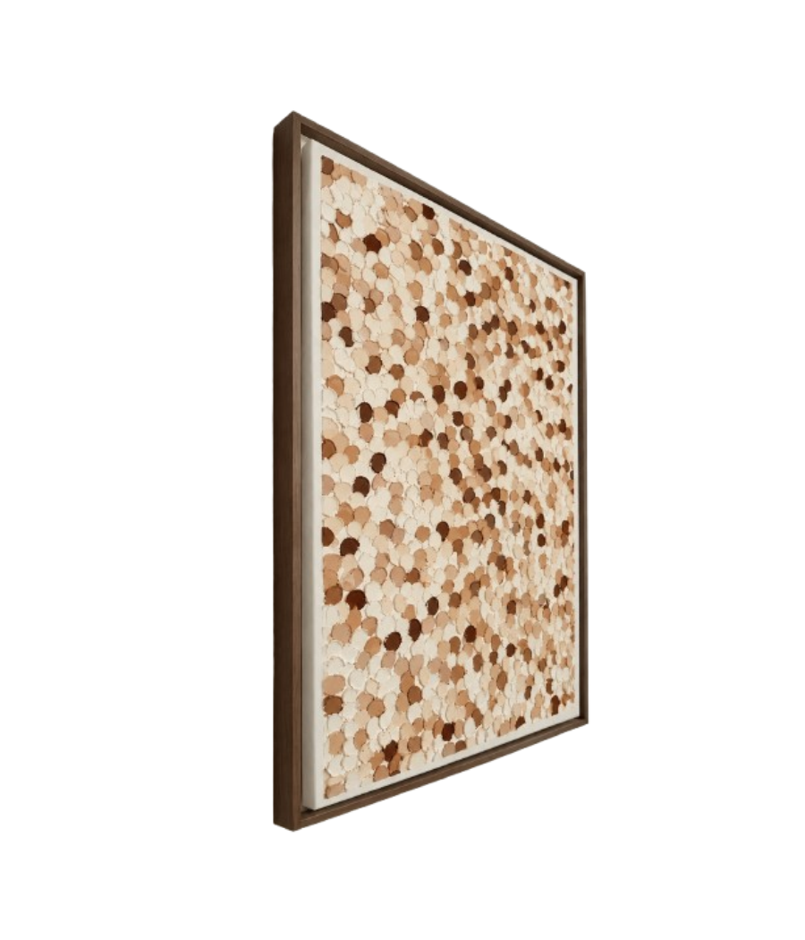 Petals of Autumn Warm Earth Tone Wall Decor 80 × 60 cm