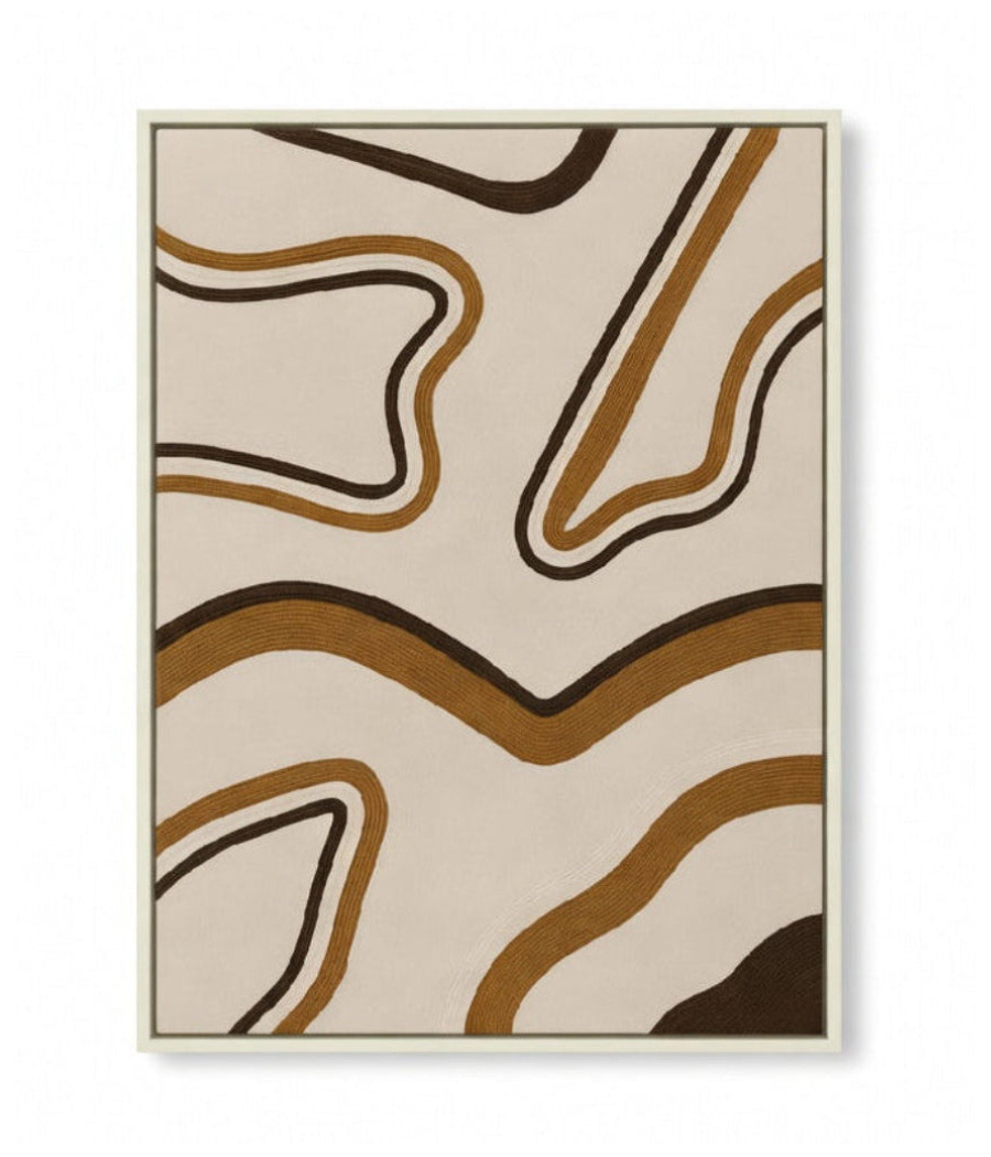 Indus Valley Macramé A Tribute to Nature’s Flow 100 × 76 cm