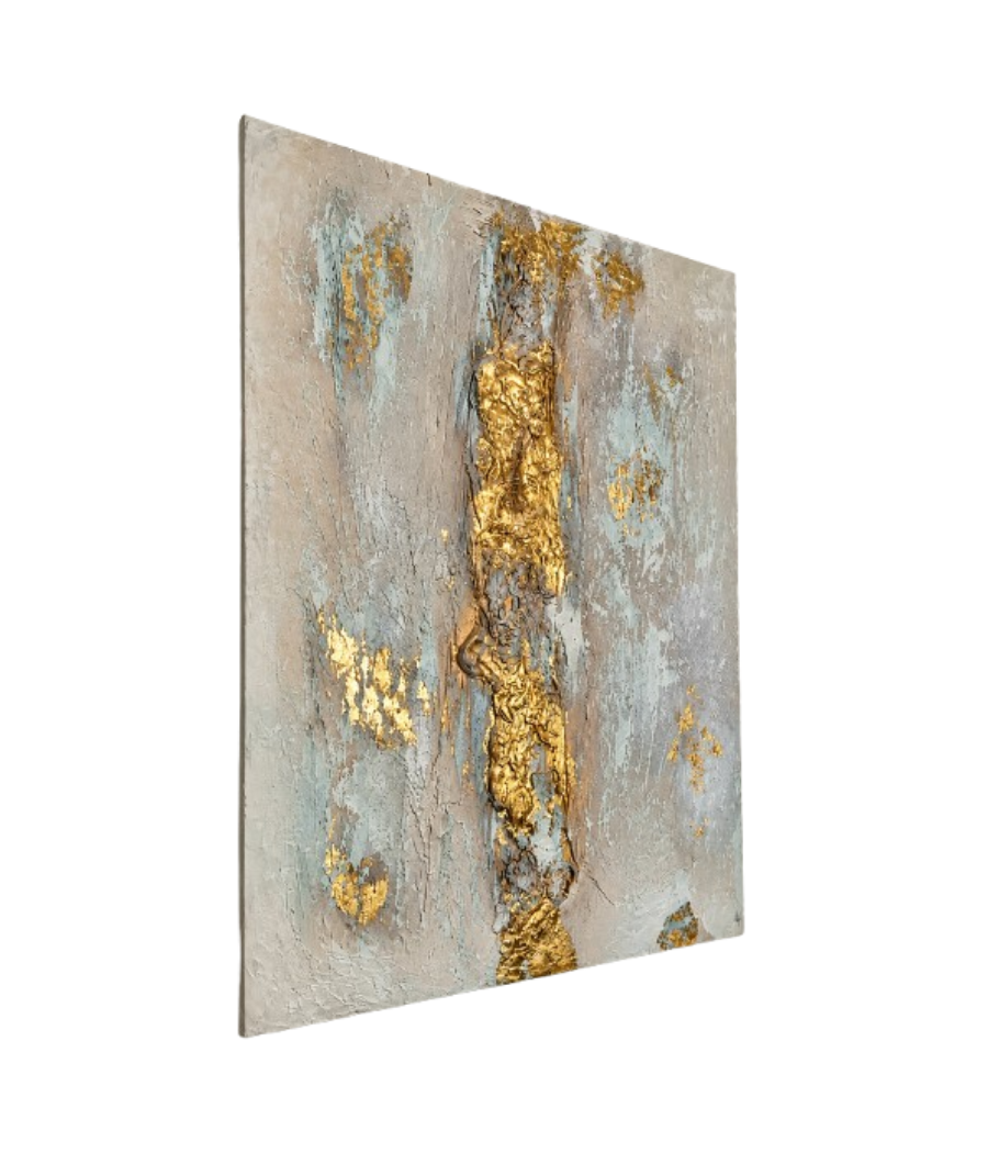 Whispers of Gold – Premium Home Decor Art 100 × 76 cm