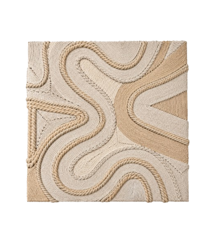 Woven Dimensions modern 3D wall art 60 × 60 cm