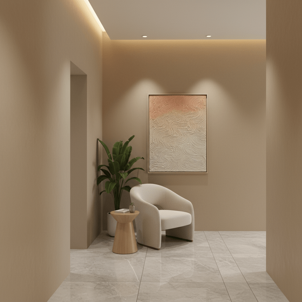 organic textured wall art