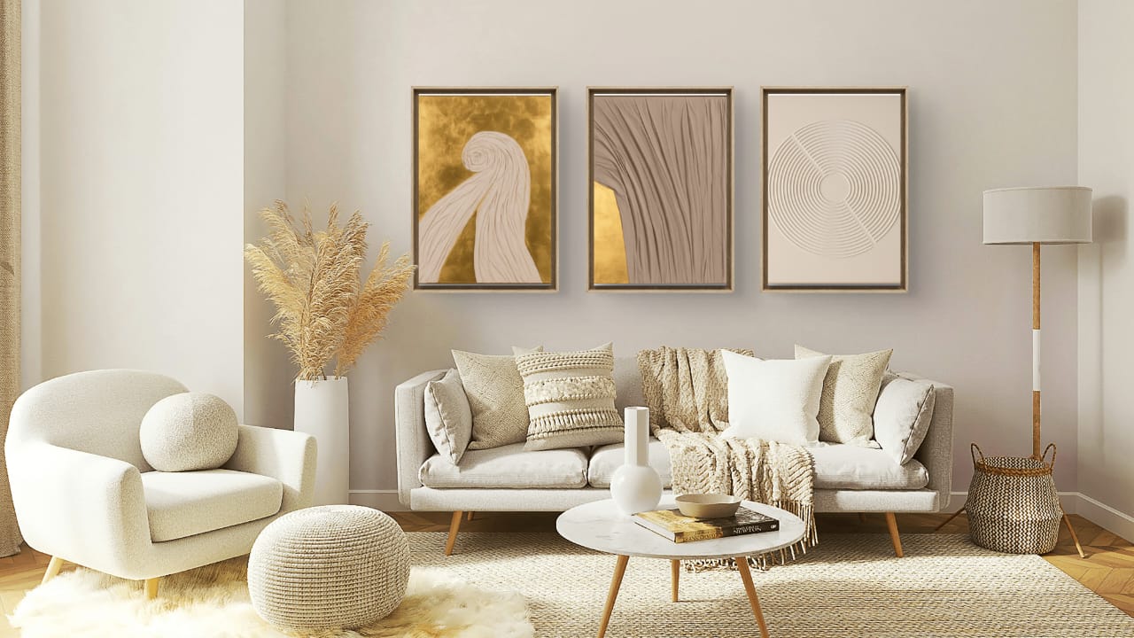 Textured wall decor Dubai