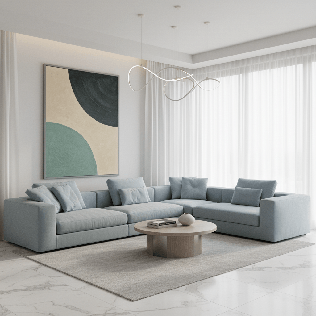 Calm of the Land – Handcrafted Textured 3D Wall Art 100 × 76 cm (B)