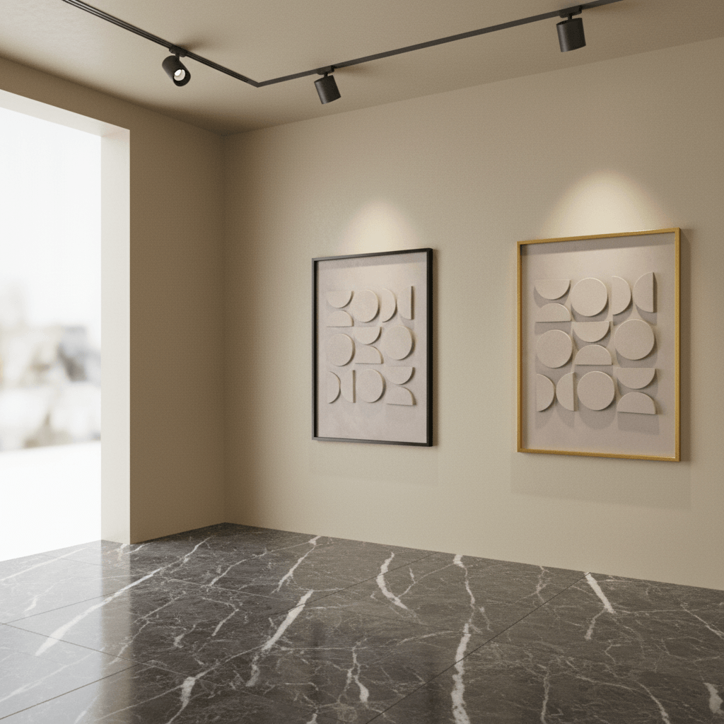 Soft Symmetry – Premium Interior Design Art Dubai