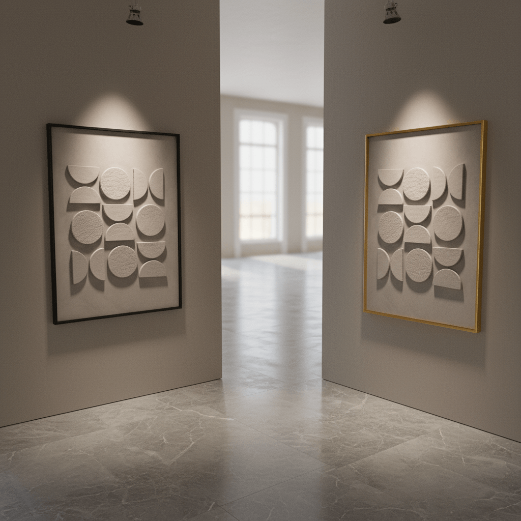 Soft Symmetry – Premium Interior Design Art Dubai