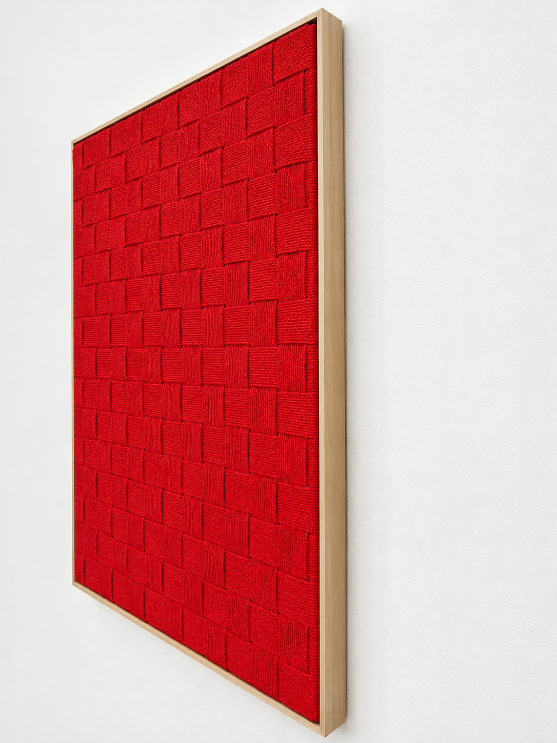Blood Mirror Modern Artistic Macrame Art UAE 80 × 60 cm