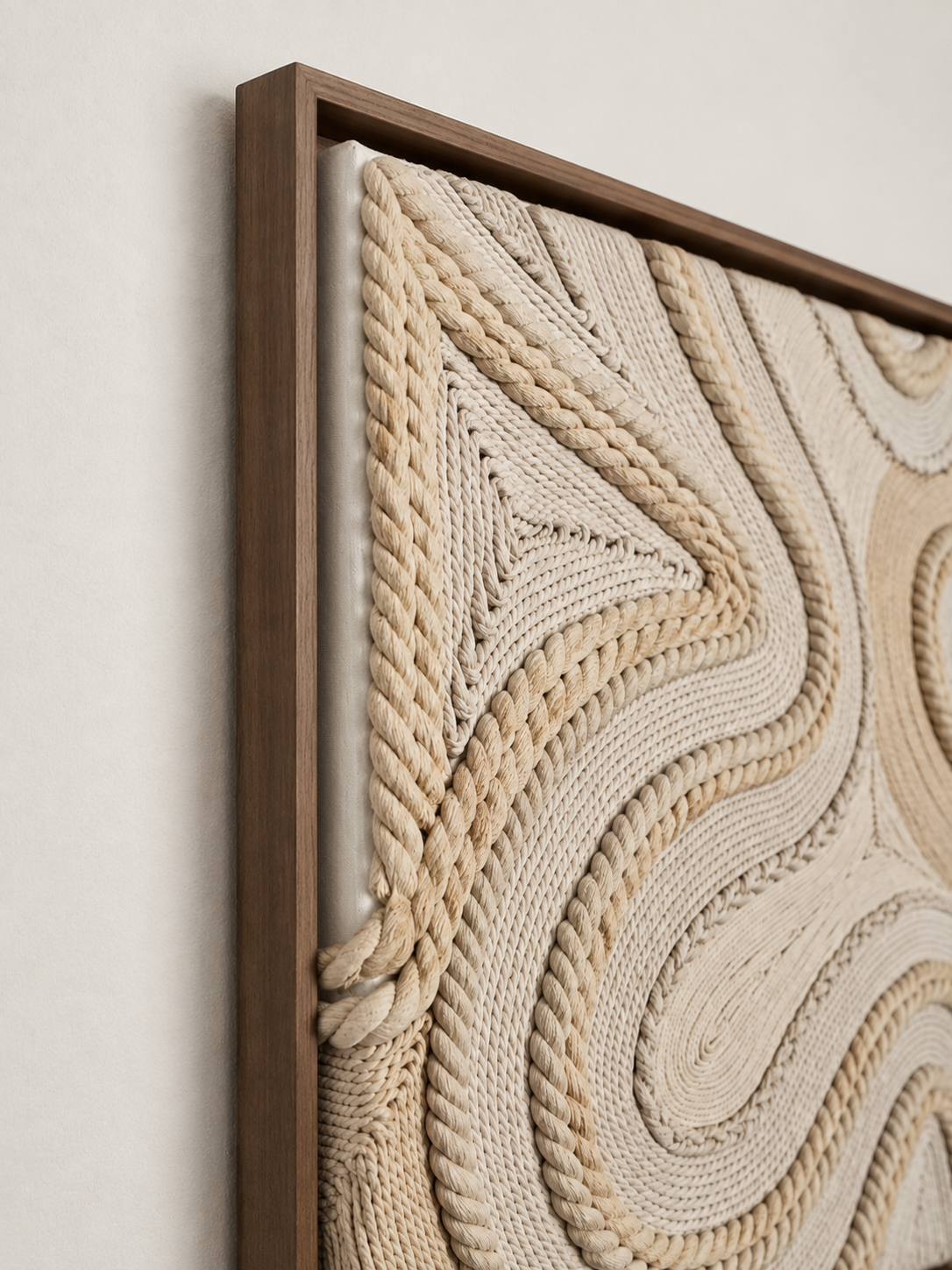Woven Dimensions Modern Wall Art | 60 × 60 cm