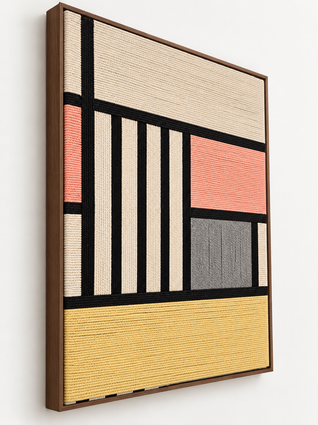 Parallel Echoes Luxury Handcrafted Wall Art 80 × 60 cm