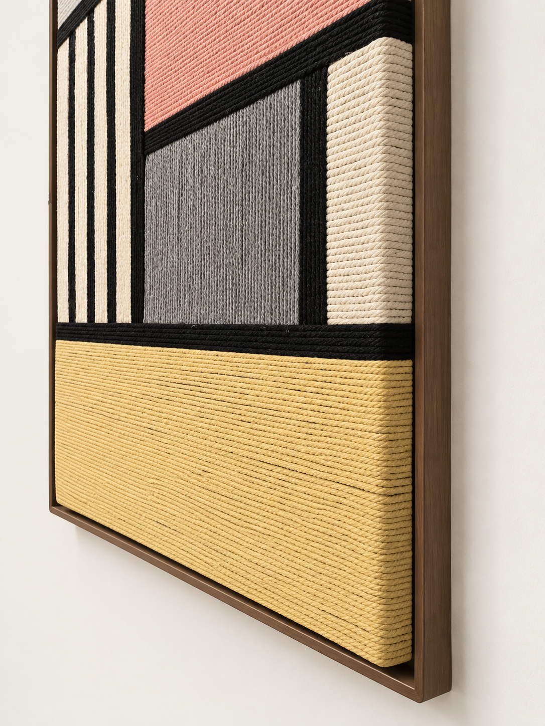 Parallel Echoes Luxury Handcrafted Wall Art 80 × 60 cm