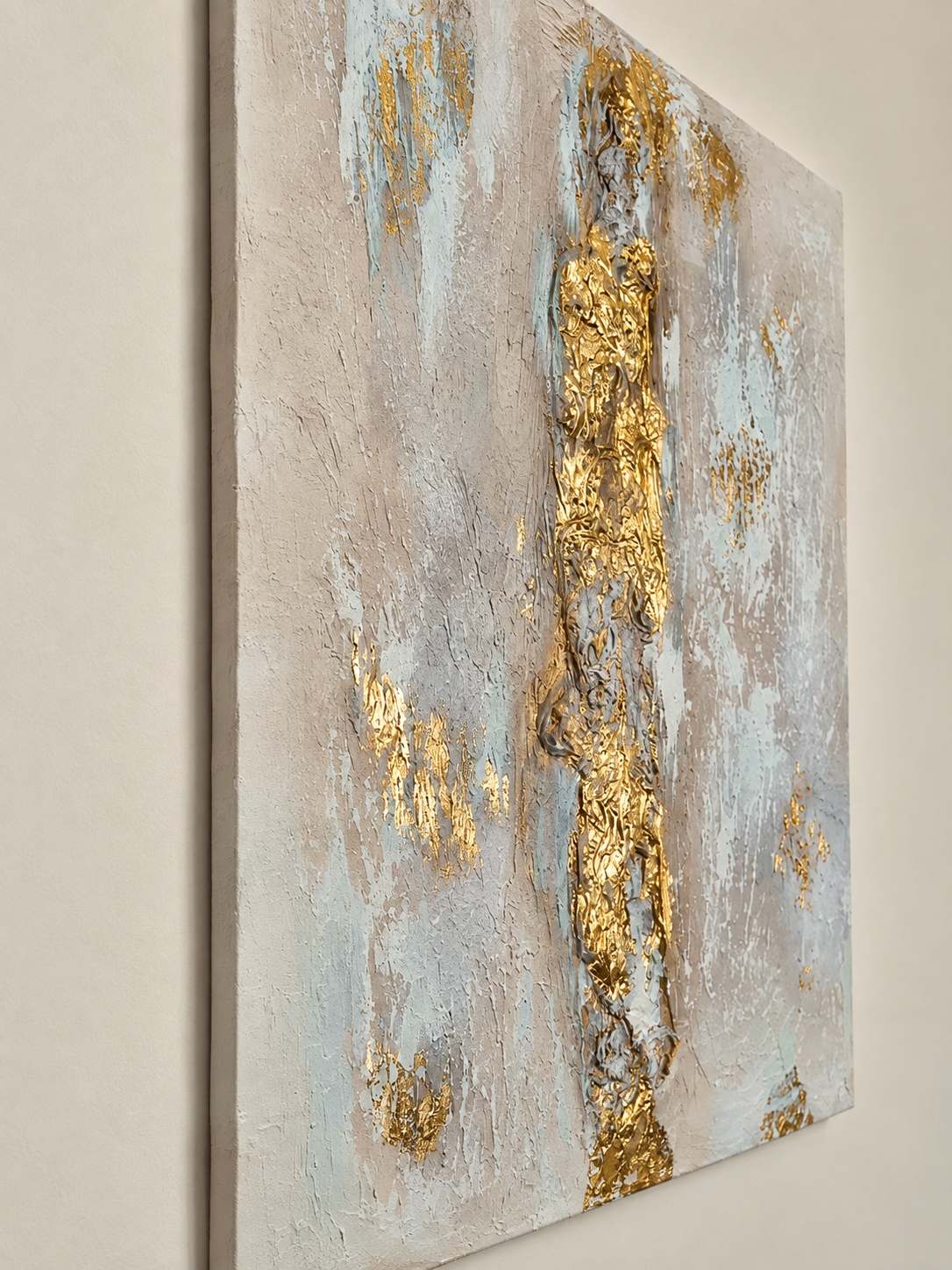 Whispers of Gold – Premium Home Decor Art 100 × 76 cm