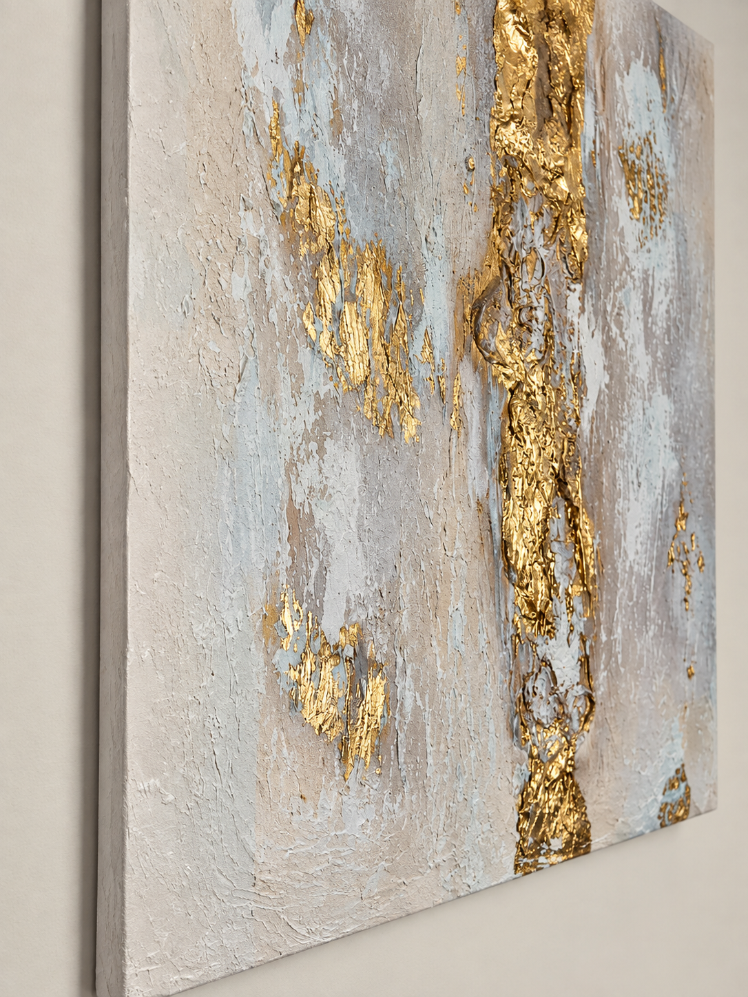 Whispers of Gold – Premium Home Decor Art 100 × 76 cm