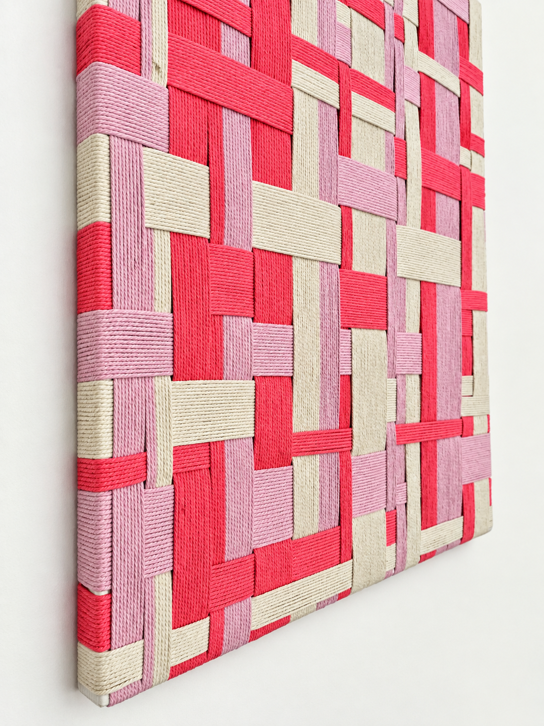 Frameless geometric wall art UAE