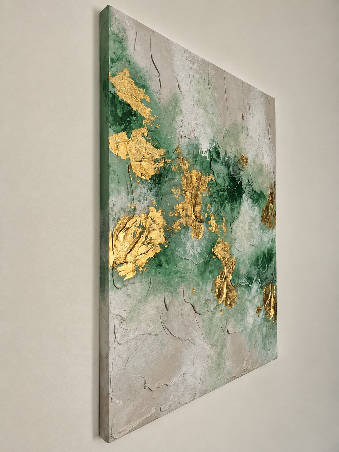 Gilded Earth modern wall art Dubai