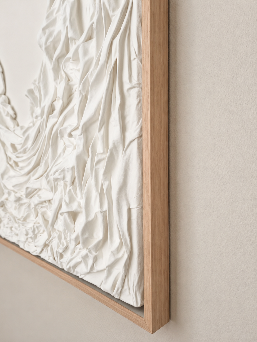 Handcrafted Majestic Folds wall art UAE