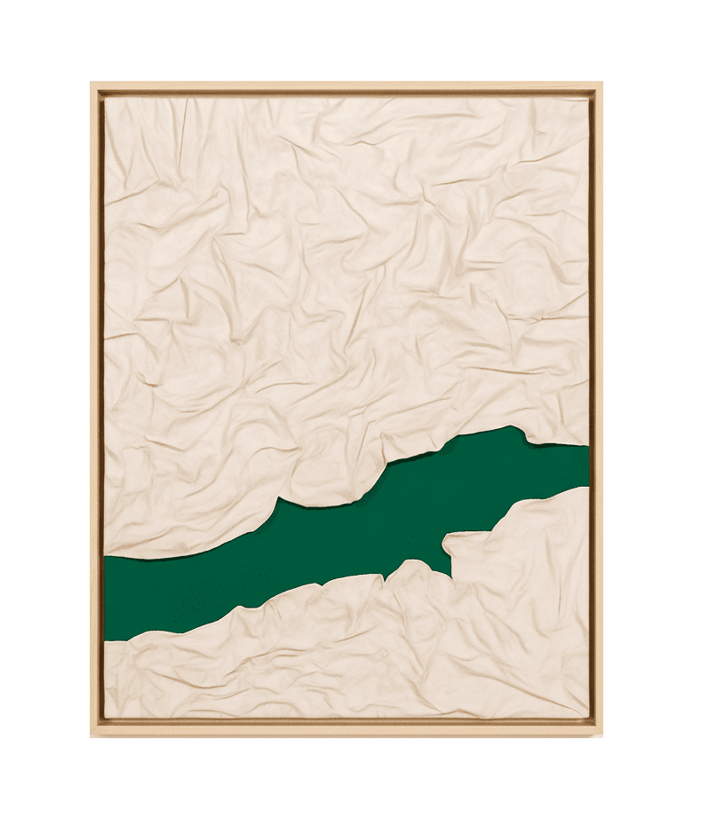 Handcrafted modern artwork