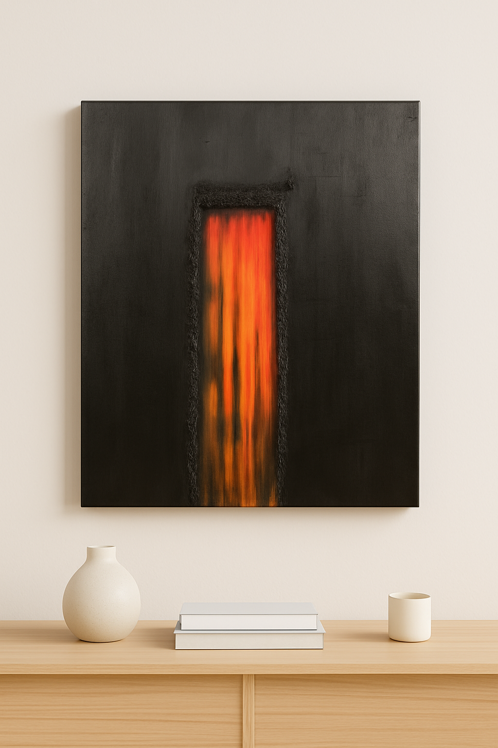 Canvas and frameless wall art 