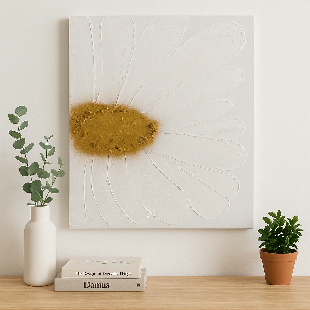 Modern fabric wall decor