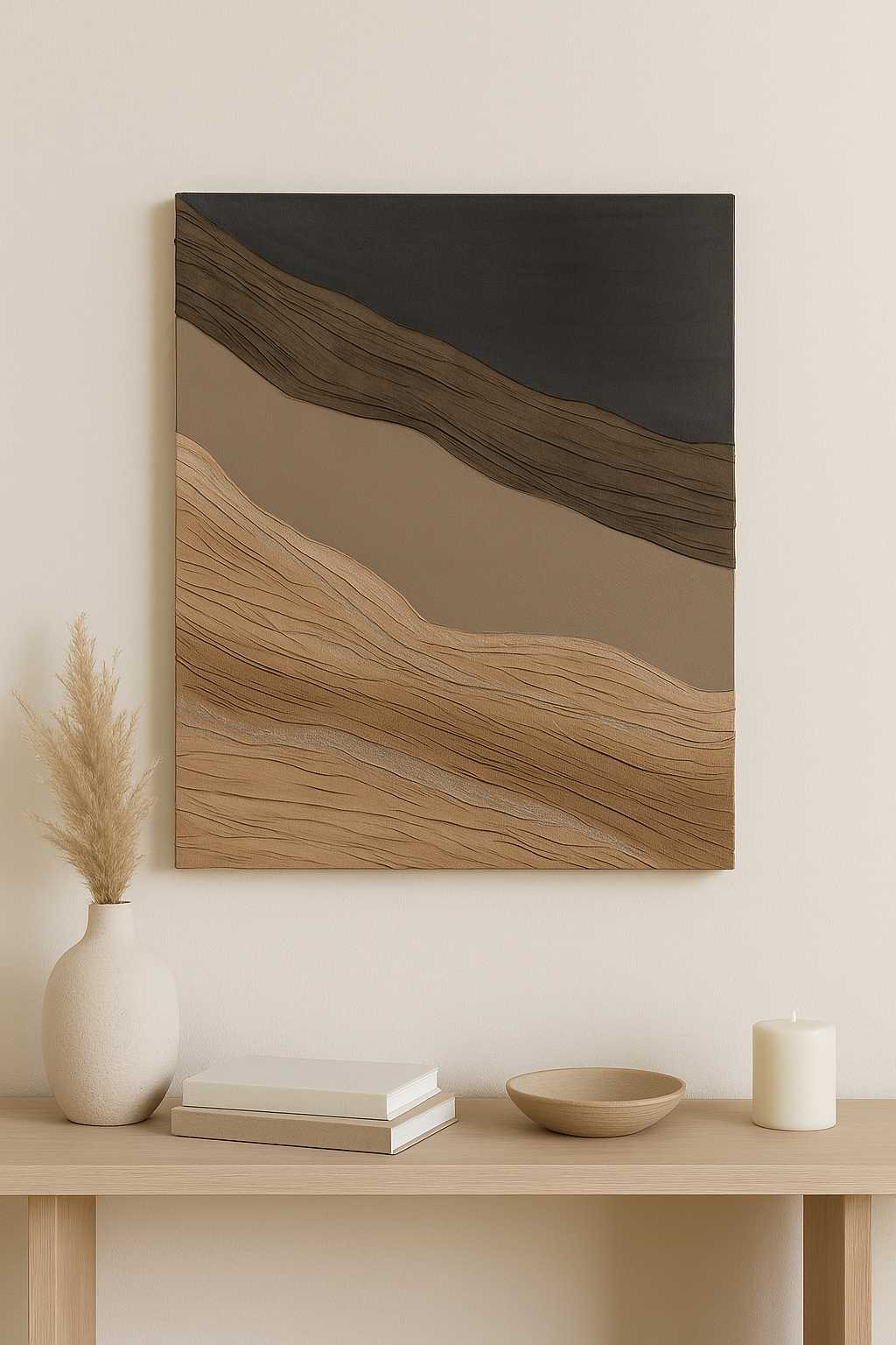 Frameless modern abstract Art Dubai