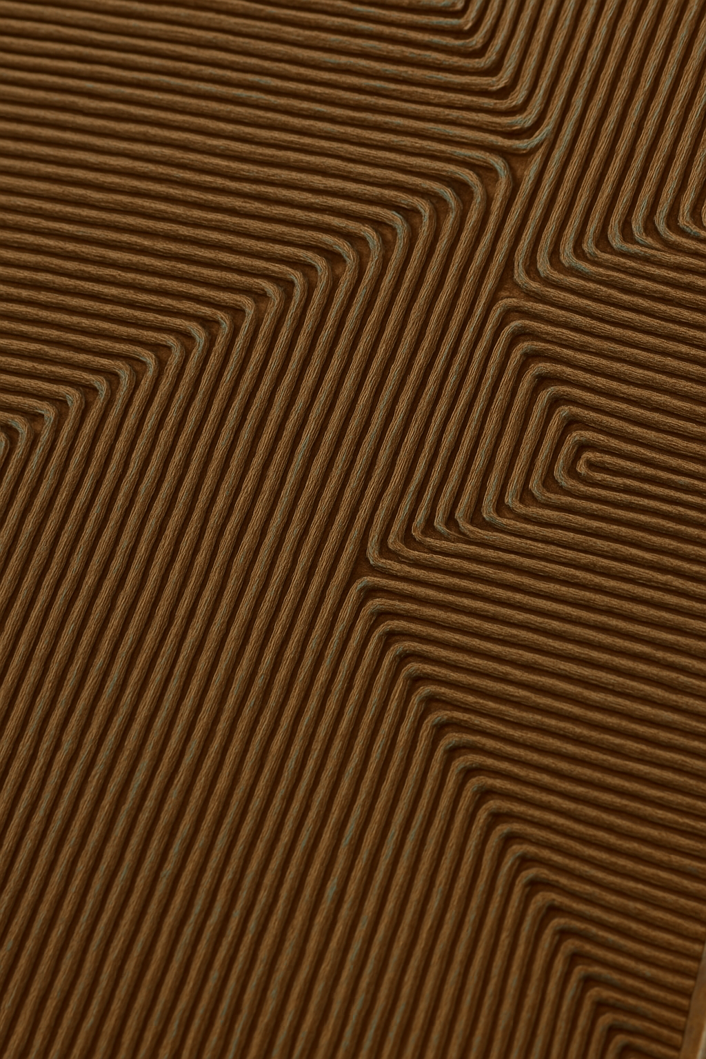 Eco-friendly fiber macrame art