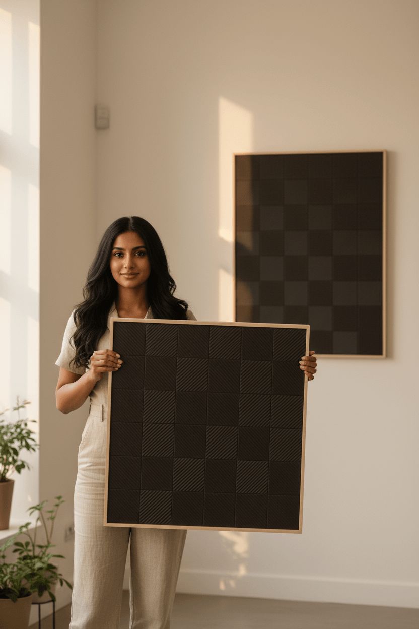 Luxury 3D textured wall sculpture