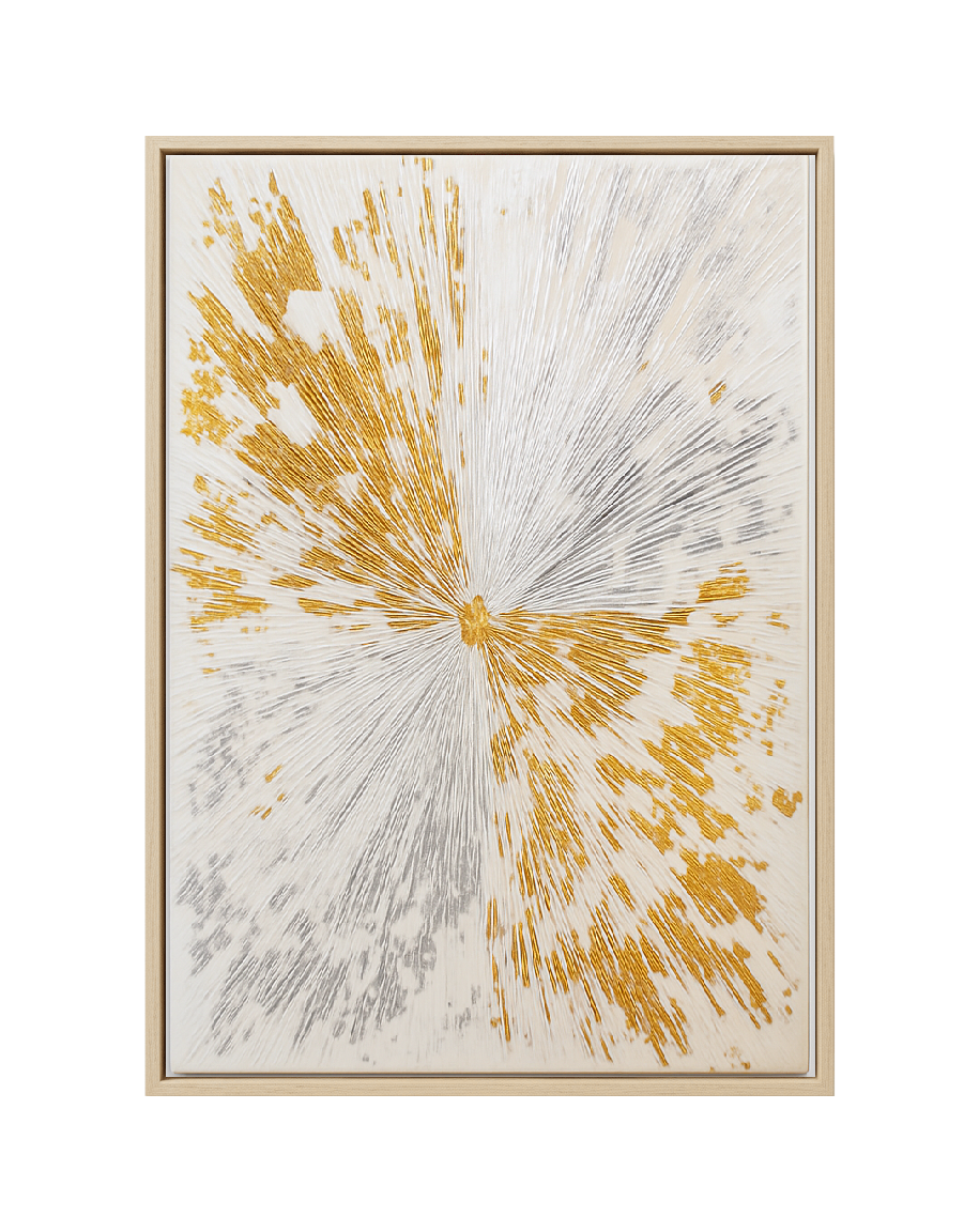 Luxury wall decor Dubai featuring intricate circuit curve design with gold accents