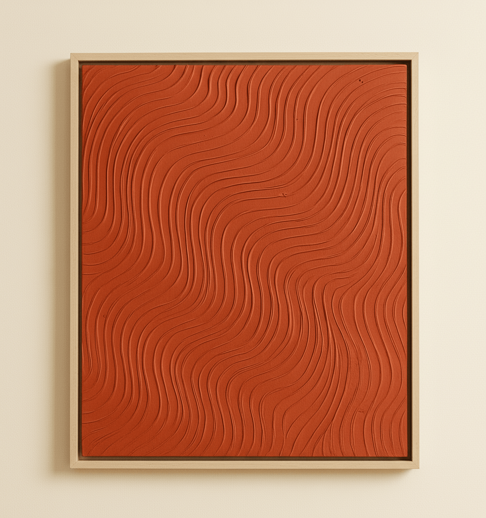 ModernArt.ae Sunset Meanders artwork