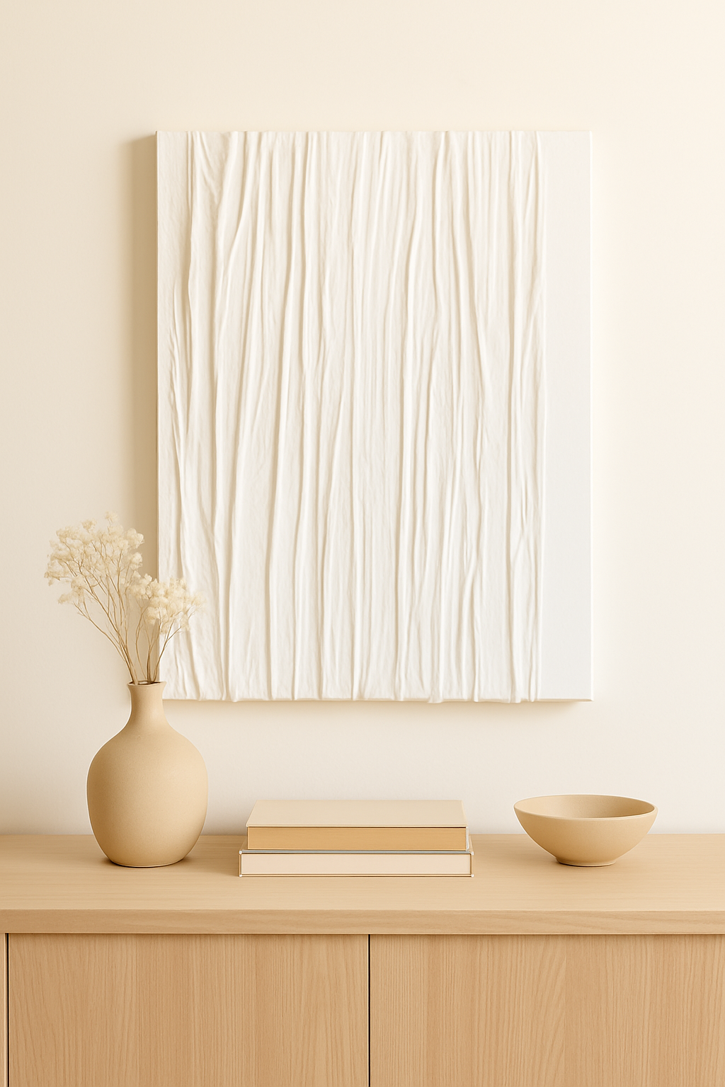 Modern macramé artwork for living room Dubai