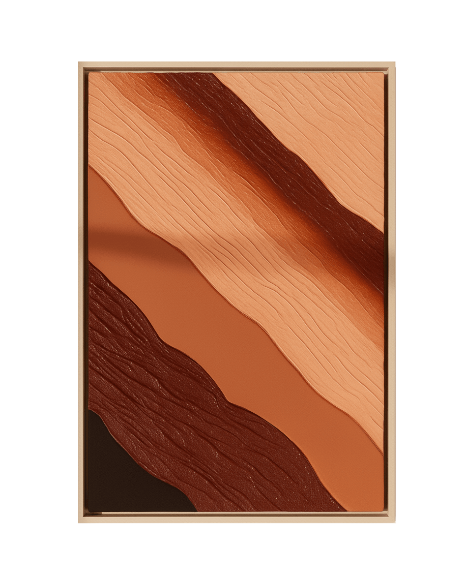 Mohenjodaro textured layered wall art inspired by ancient Indus Valley Civilization Dubai